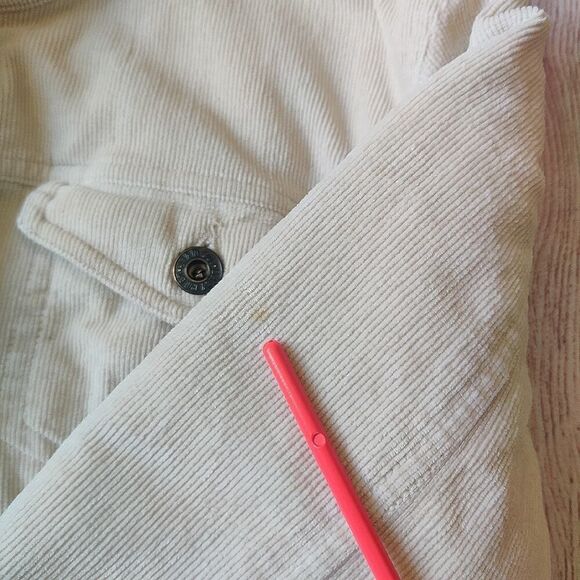 Vintage Y2K Baby Phat corduroy snap button jacket sz S - Picture 9 of 11